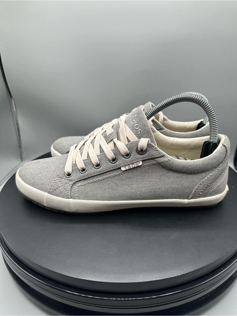 Taos Star Canvas Sneakers Women Size 8.5 Grey Wash - Picture 6 of 11